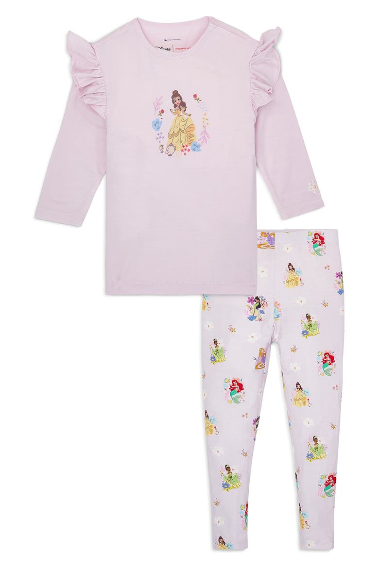 Kids' Disney Princess Tunic and Leggings Pajama Set, Main, color, DISNP