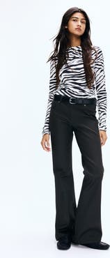 H&M Flared Low Jeans