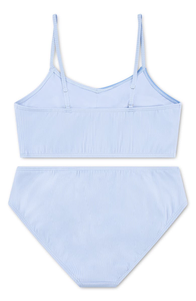 abercrombie kids Kids' Cross Wrap Two-Piece Swimsuit, Alternate, color, Windsurfer