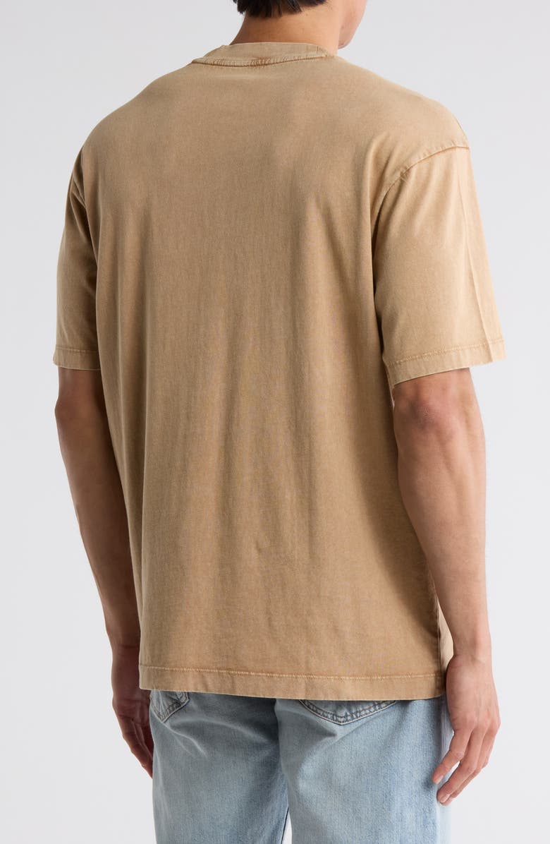 Abound Acid Wash Pocket T-Shirt, Alternate, color, Tan Cartouche