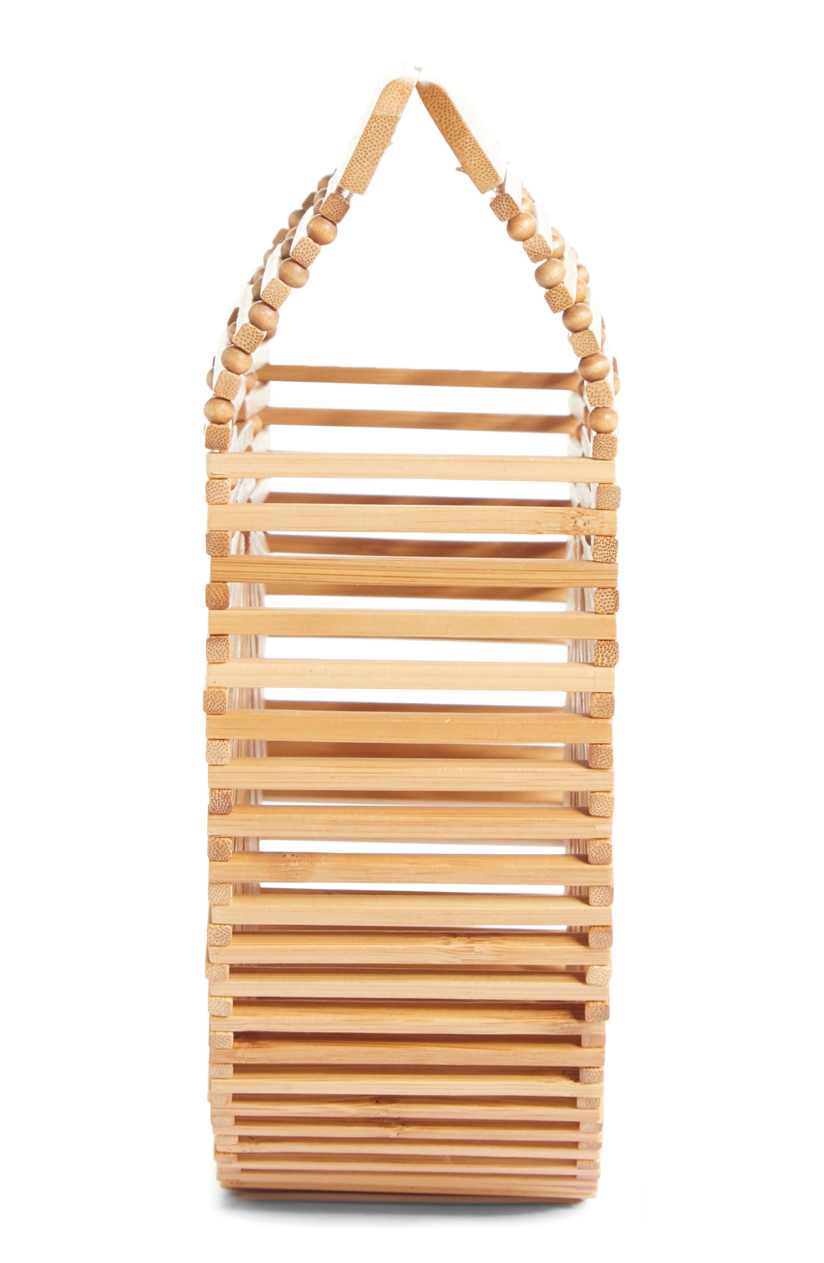 Small Ark Bamboo Handbag, Alternate, color, BAMBOO