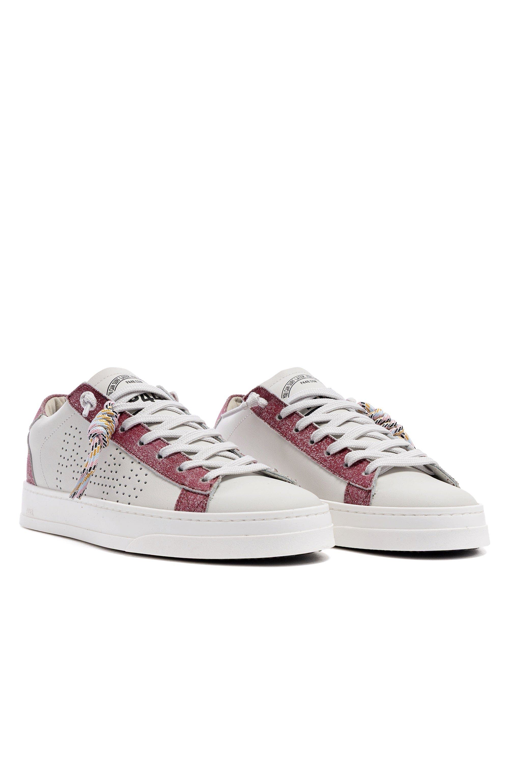 P448 Jack Sneaker, Alternate, color, White Fuchsia