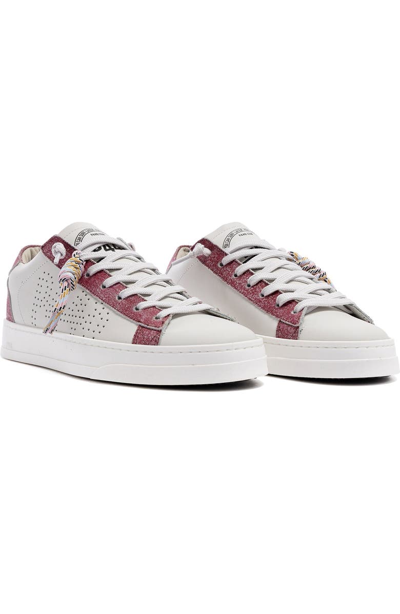 P448 Jack Sneaker, Alternate, color, White Fuchsia