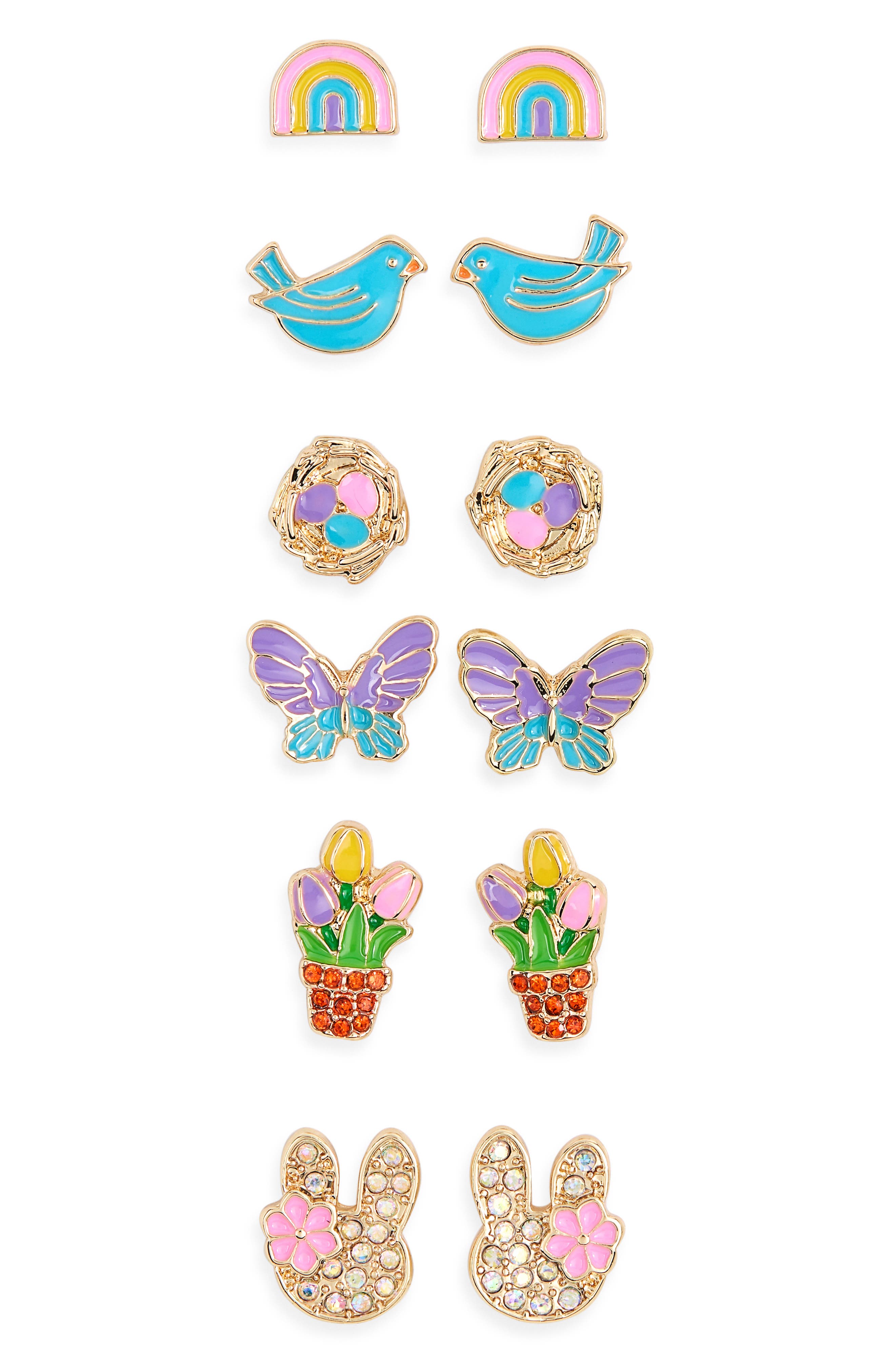 Leith Easter 6-Pack Assorted Earrings