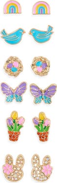 Leith Easter 6-Pack Assorted Earrings