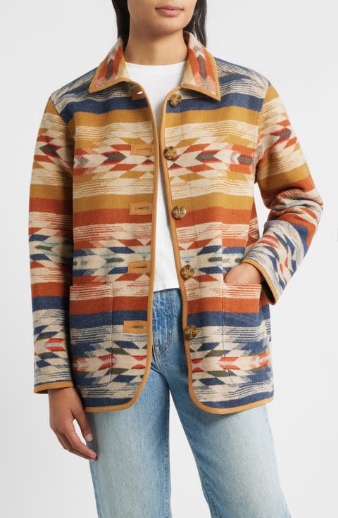 Wyeth Falls Reversible Wool Coat