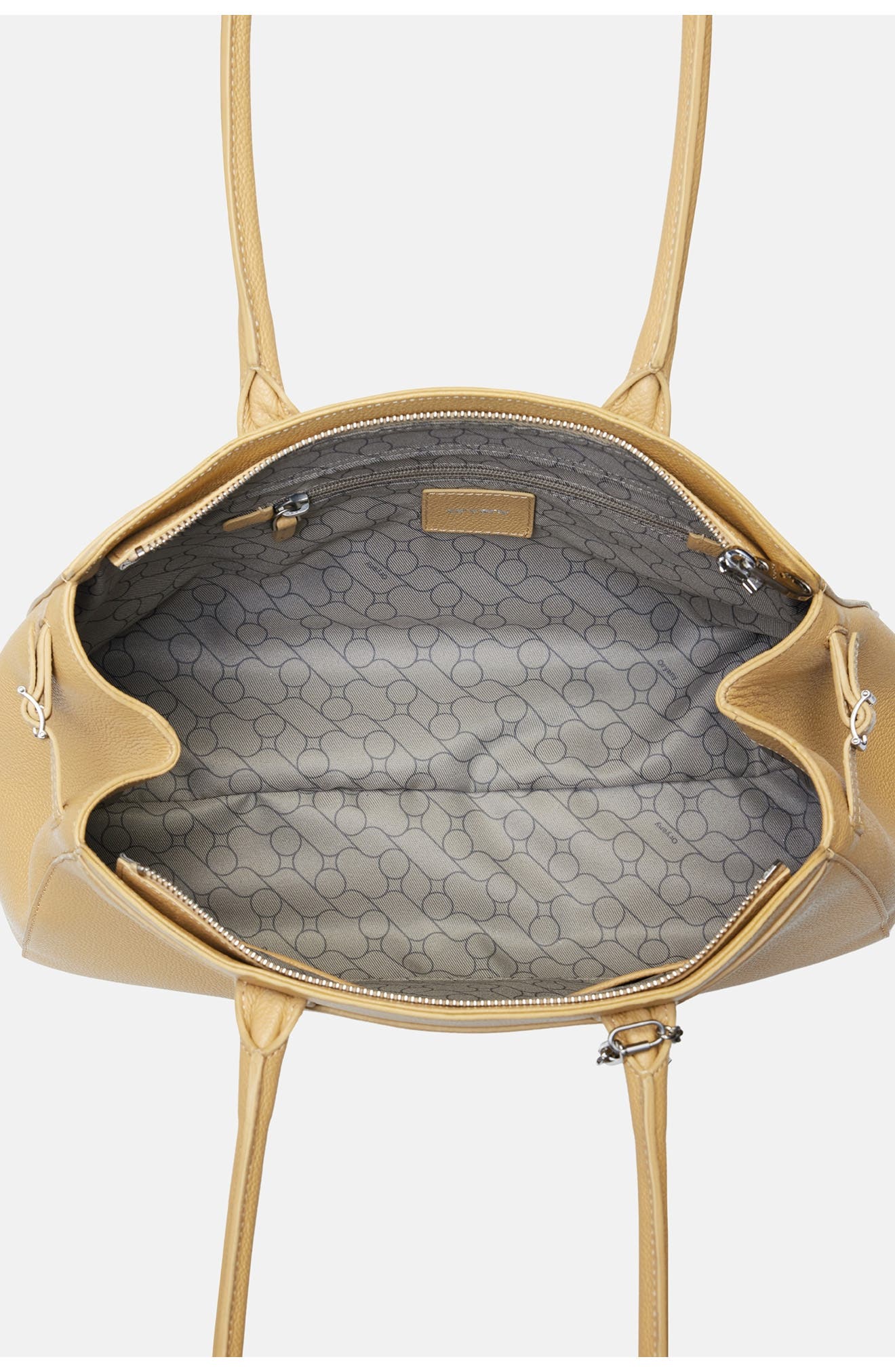 Harper Leather Shoulder Bag, Alternate, color, HONEY