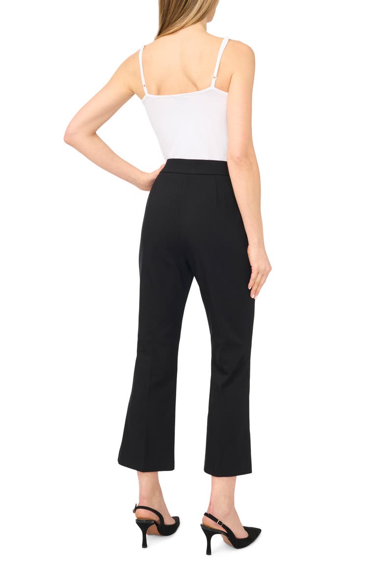 Ankle Kick Flare Pants, Alternate, color, RICH BLACK