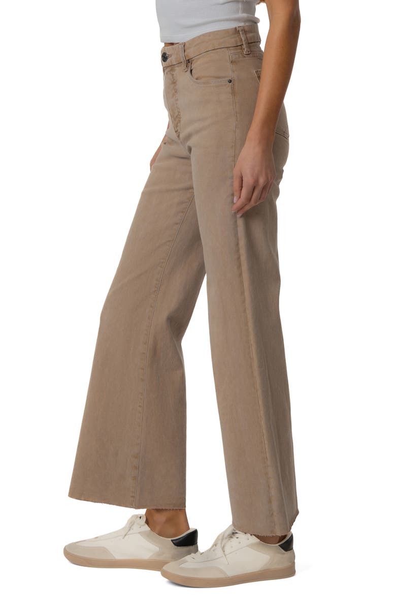 KUT from the Kloth Meg Fab Ab Raw Hem High Waist Ankle Wide Leg Jeans, Alternate, color,