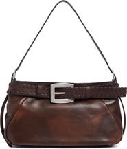 STAUD Brooklyn Leather Shoulder Bag