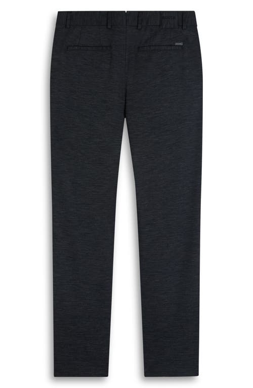 Bugatchi Flat Front Knit Wool Blend Chinos In Gold