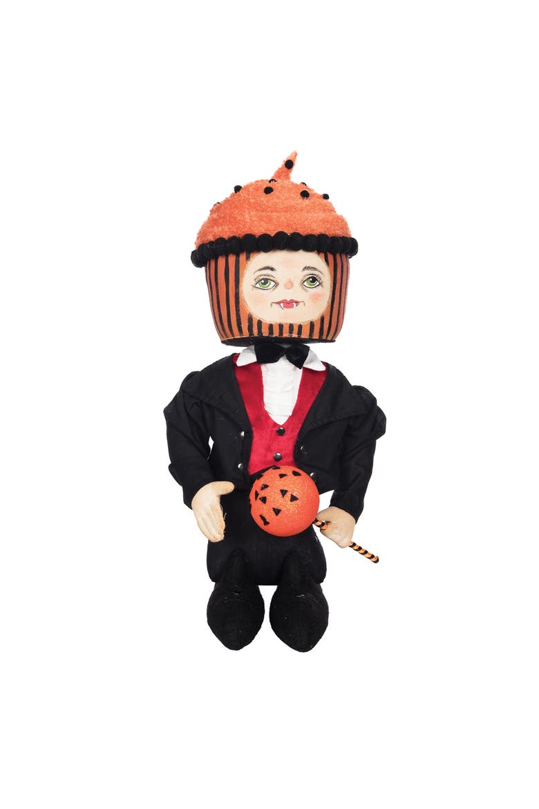 Vinny Joe Spencer Gathered Traditions Halloween Figurine 15.5", Main, color, Orange