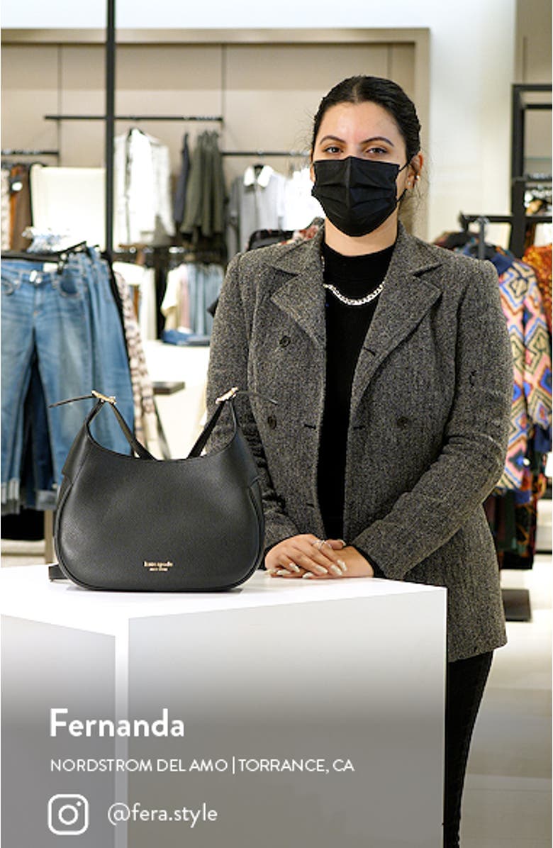 penny pebbled leather shoulder bag, sales video thumbnail