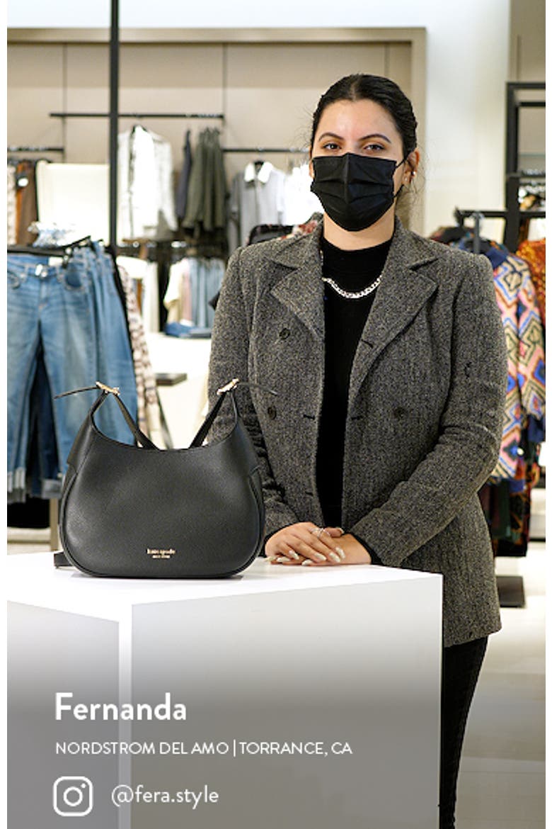 penny pebbled leather shoulder bag video