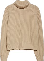 Nili Lotan Amaya Fisherman Knit Cashmere Turtleneck Sweater