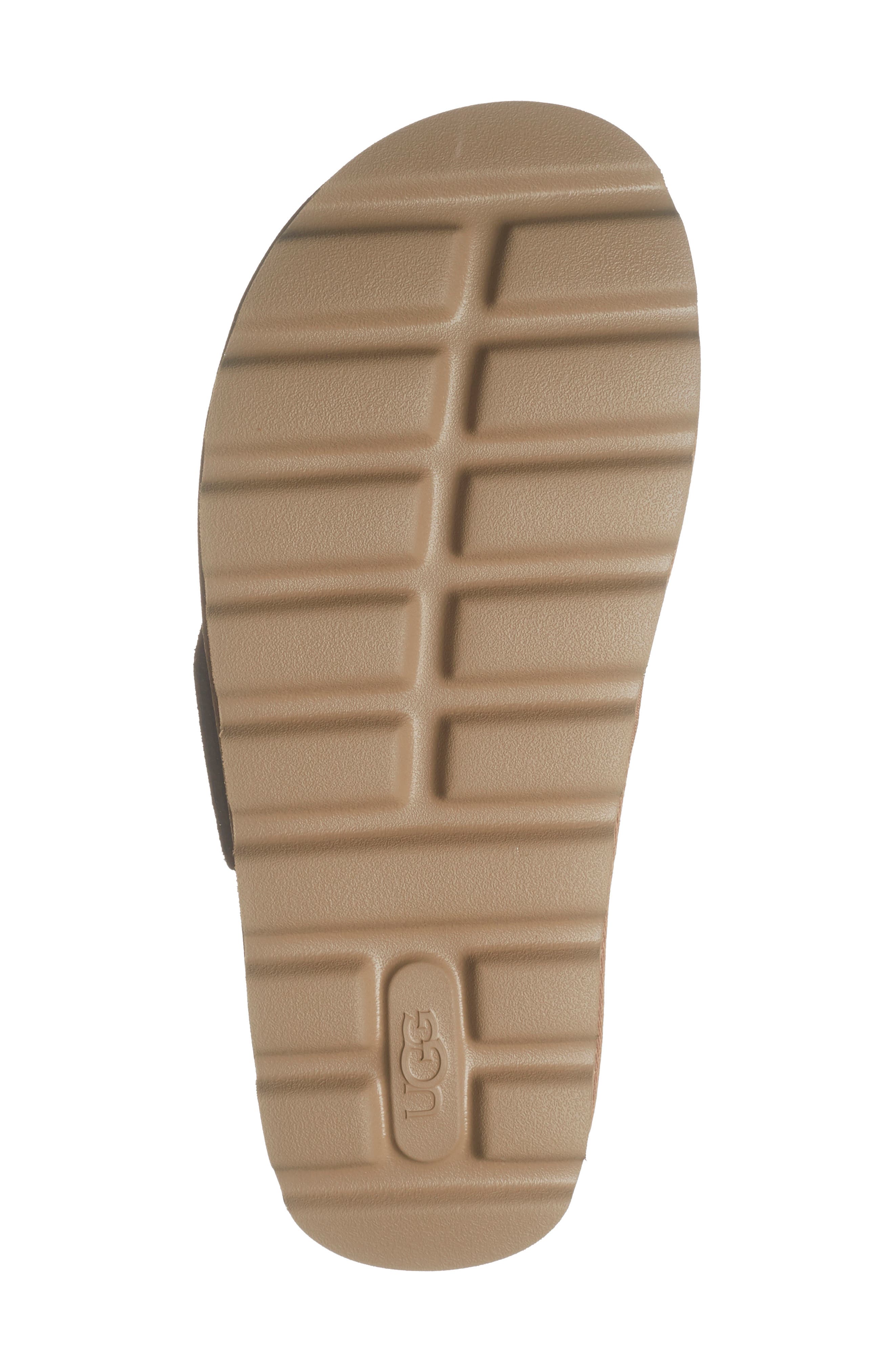 Sungaze Platform Slide Sandal, Alternate, color, CHESTNUT