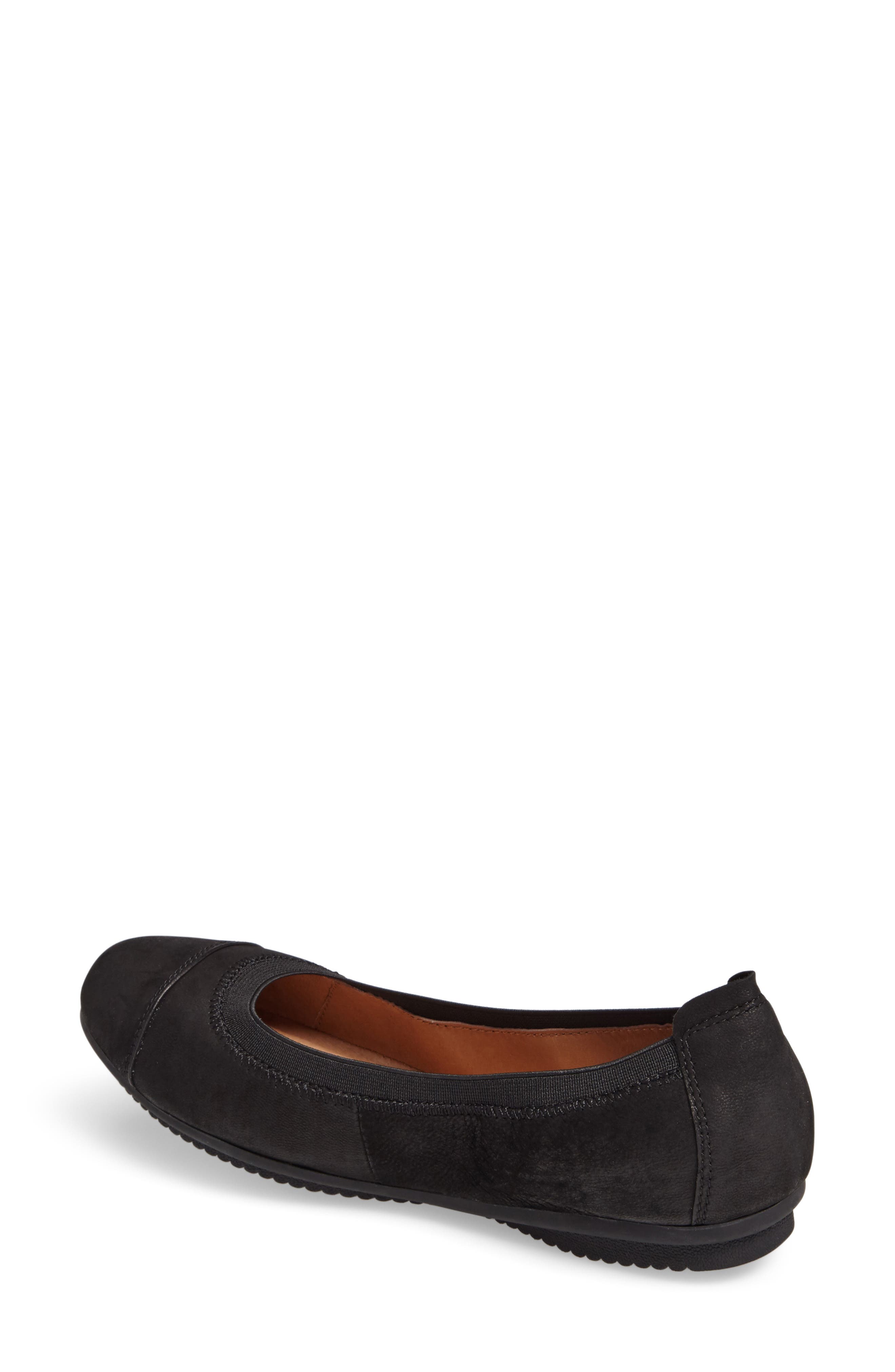 Pippa 07 Flat, Alternate, color, BLACK OIL LEATHER