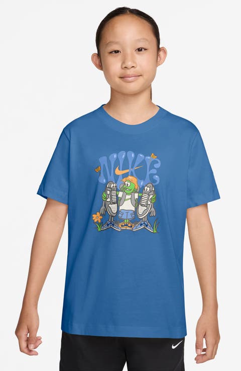 Kids' Sportswear Cotton Graphic T-Shirt (Little Kid & Big Kid)