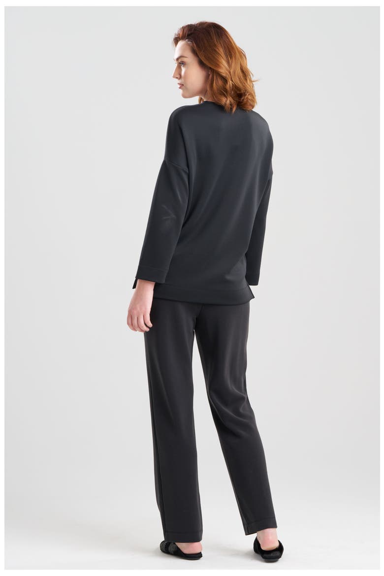 Anywhere Wedge Top, Alternate, color, BLACK