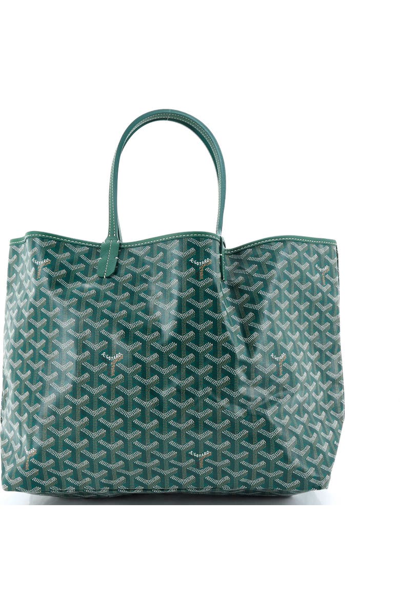 Pre-Owned Goyard Saint Louis Tote Coated Canvas PM, Main, color, Green