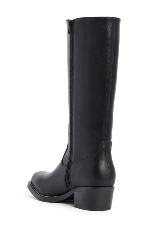 Mia Duston Riding Boot In Black