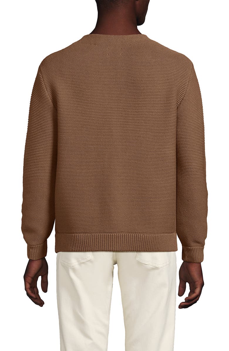 Lands' End Long Sleeve Vertical Stripe Cotton Blend Cardigan, Alternate, color, 