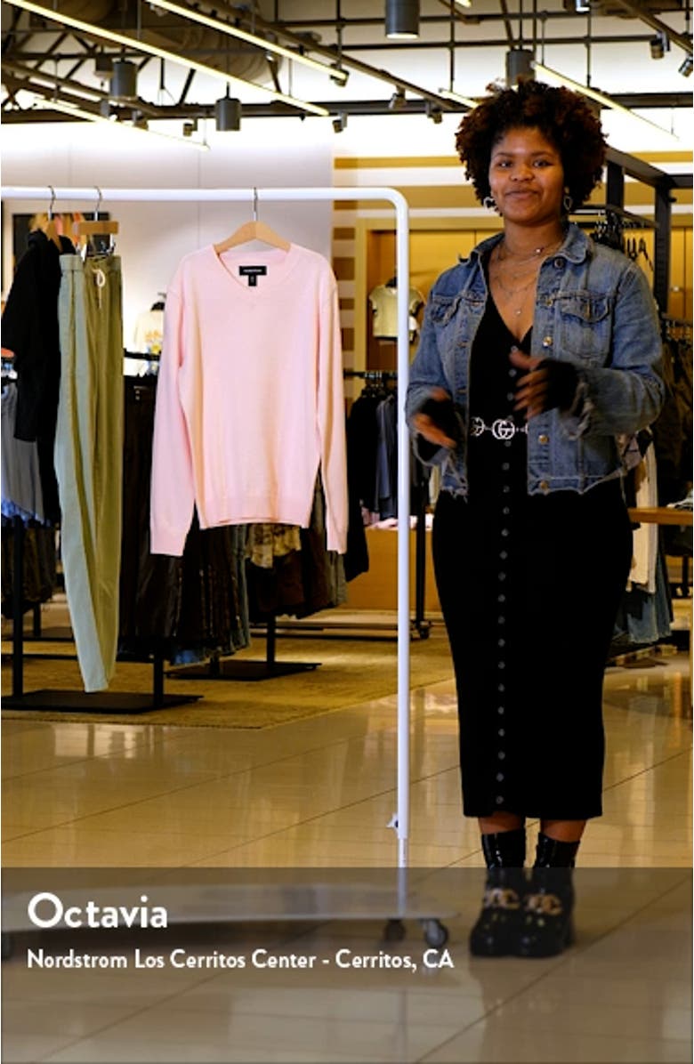 Kids' V-Neck Sweater, sales video thumbnail