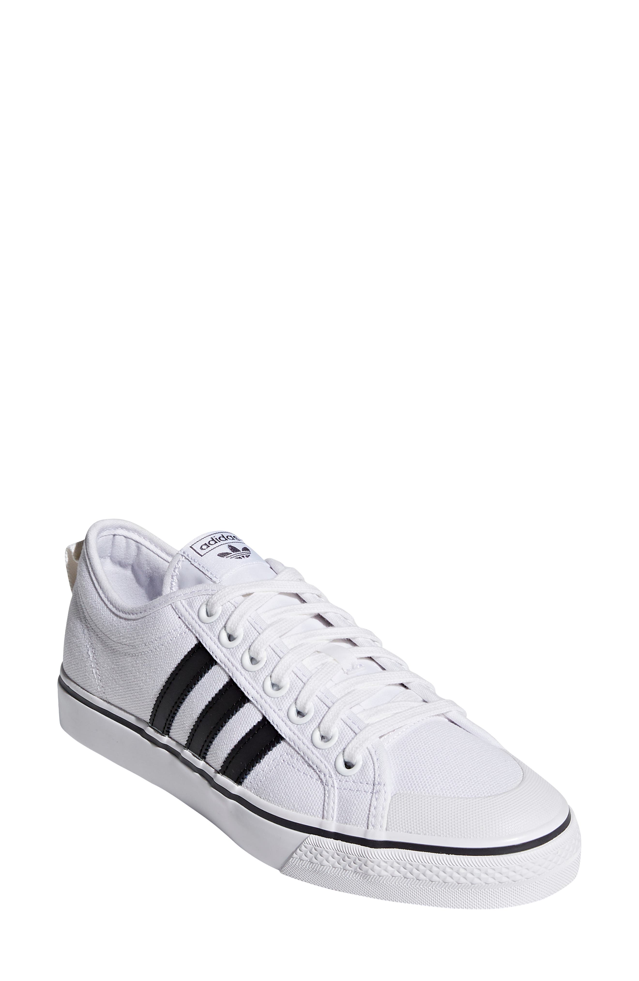 Nizza Sneaker, Main, color, WHITE/ CORE BLACK