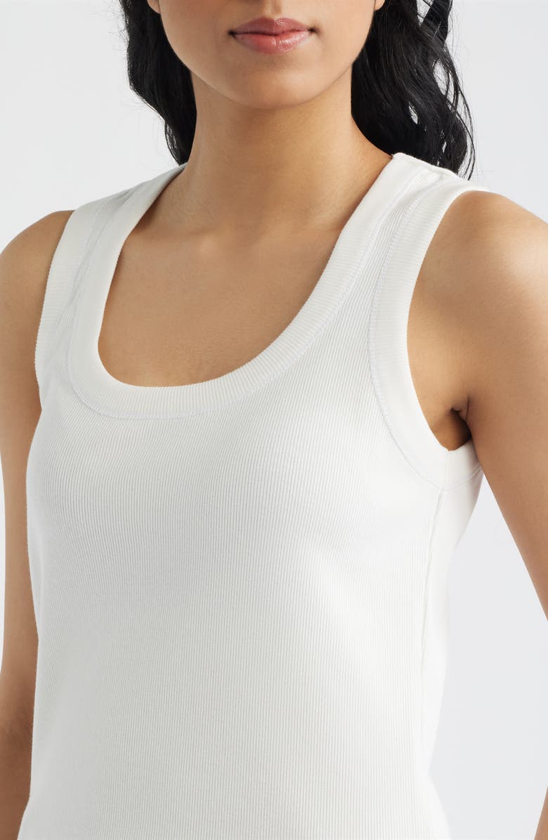CITY BLUES Square Neck Tank, Alternate, color, White