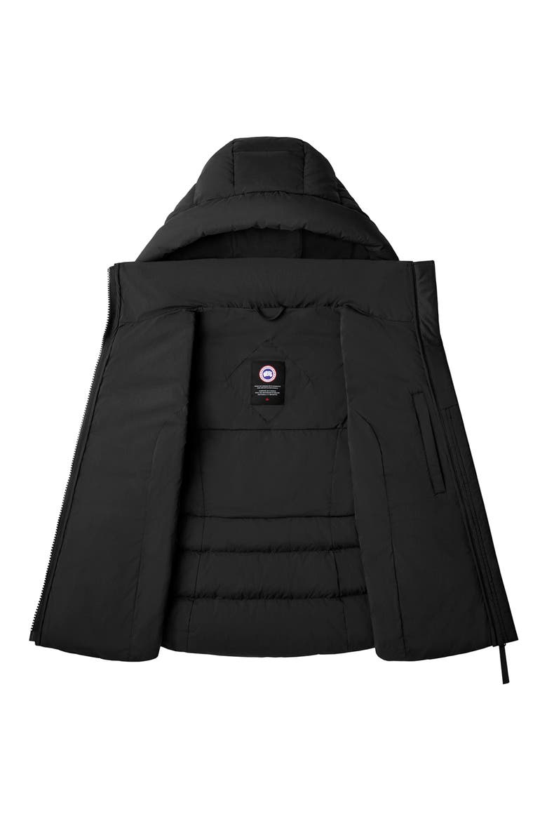 Clair 750 Fill Power Down Vest, Alternate, color, BLACK