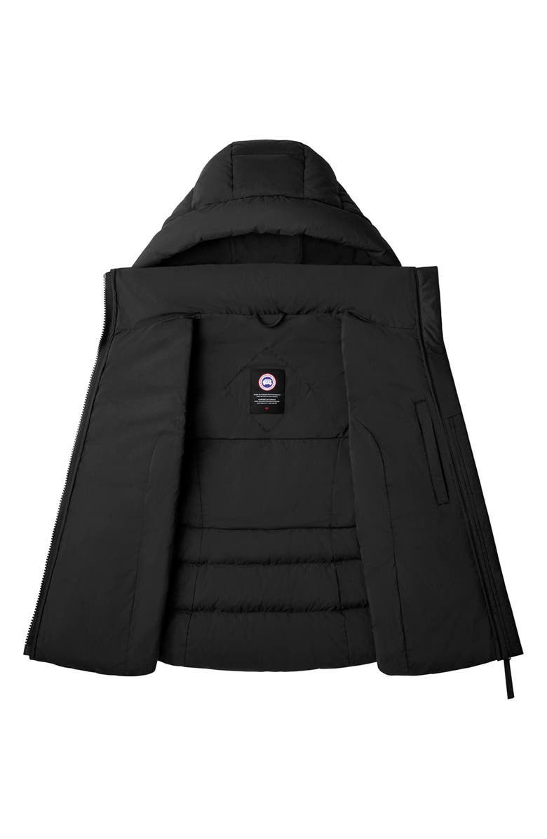 Canada Goose Clair 750 Fill Power Down Vest, Alternate, color, Black