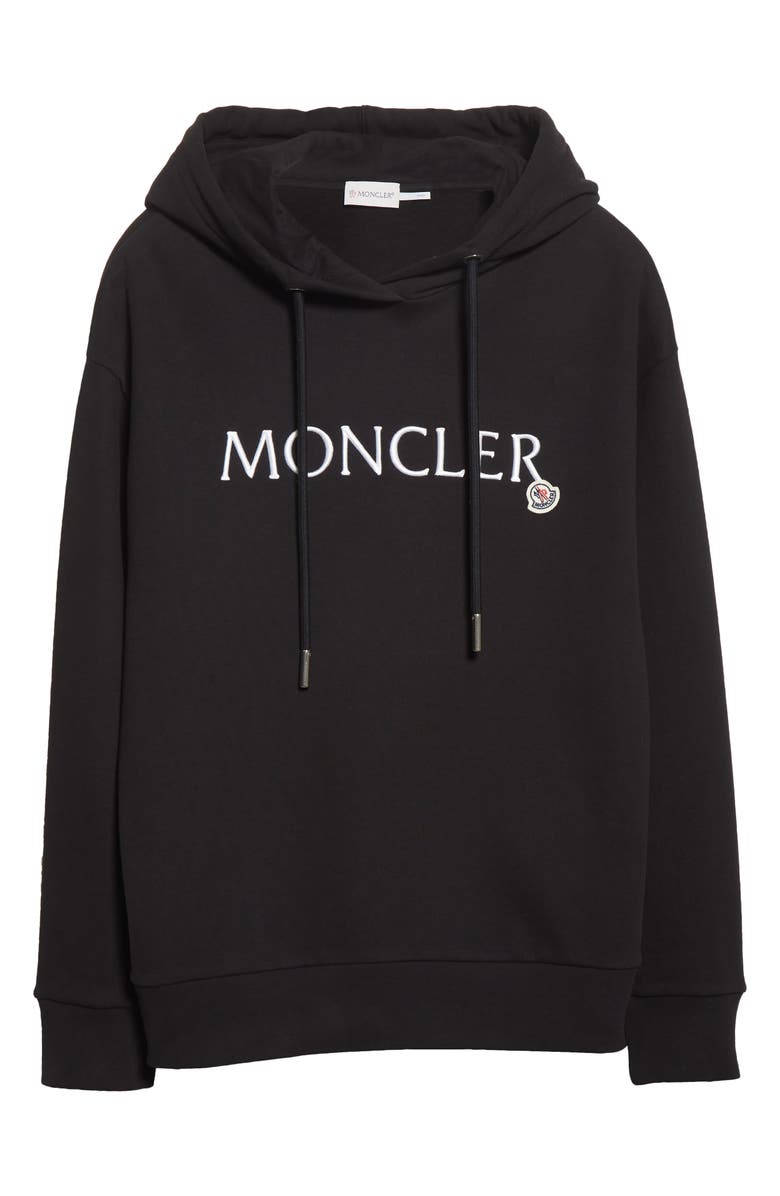 Moncler Logo Hoodie, Alternate, color,