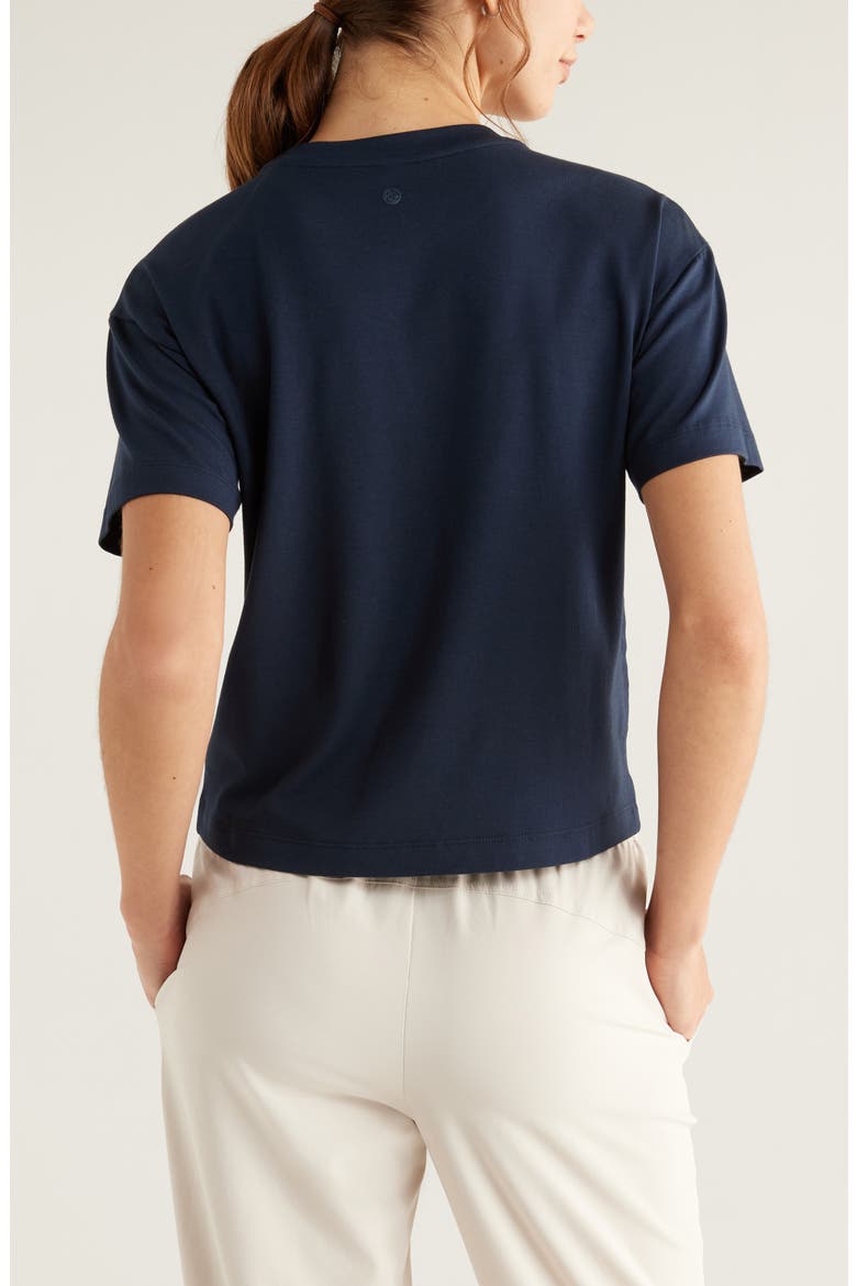 New Take Crewneck T-Shirt, Alternate, color, NAVY SAPPHIRE