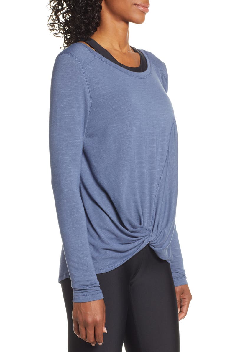 Zella Twisty Turn Tee, Alternate, color, 