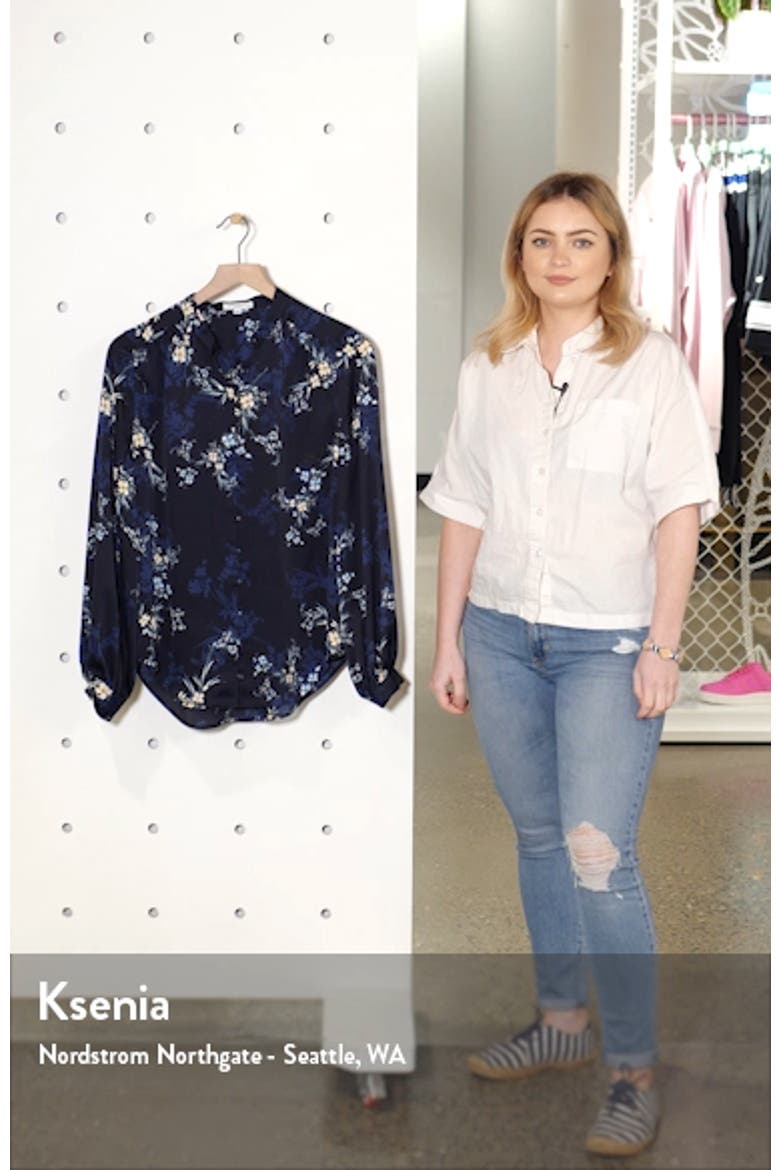 Cornelia Floral Print Blouse video