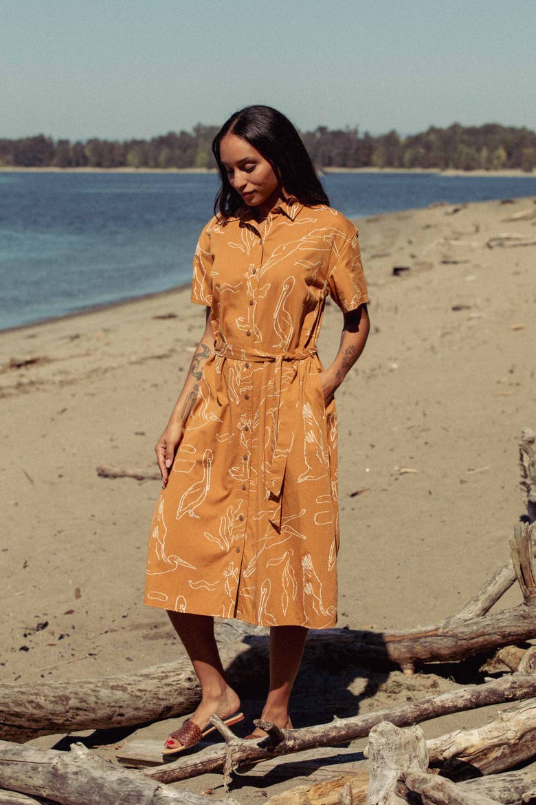 Sylvie Dress, Alternate, color, Shoreflight