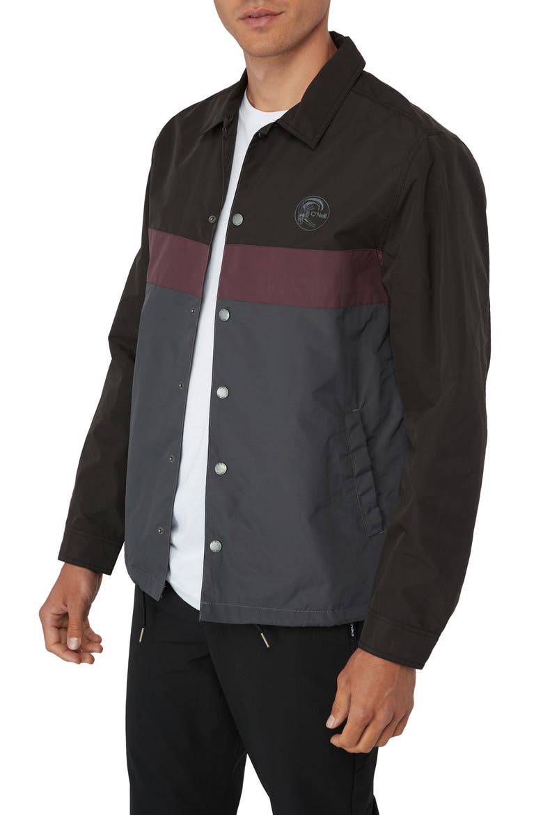 Daybreak Windbreaker Jacket, Alternate, color, BLACK