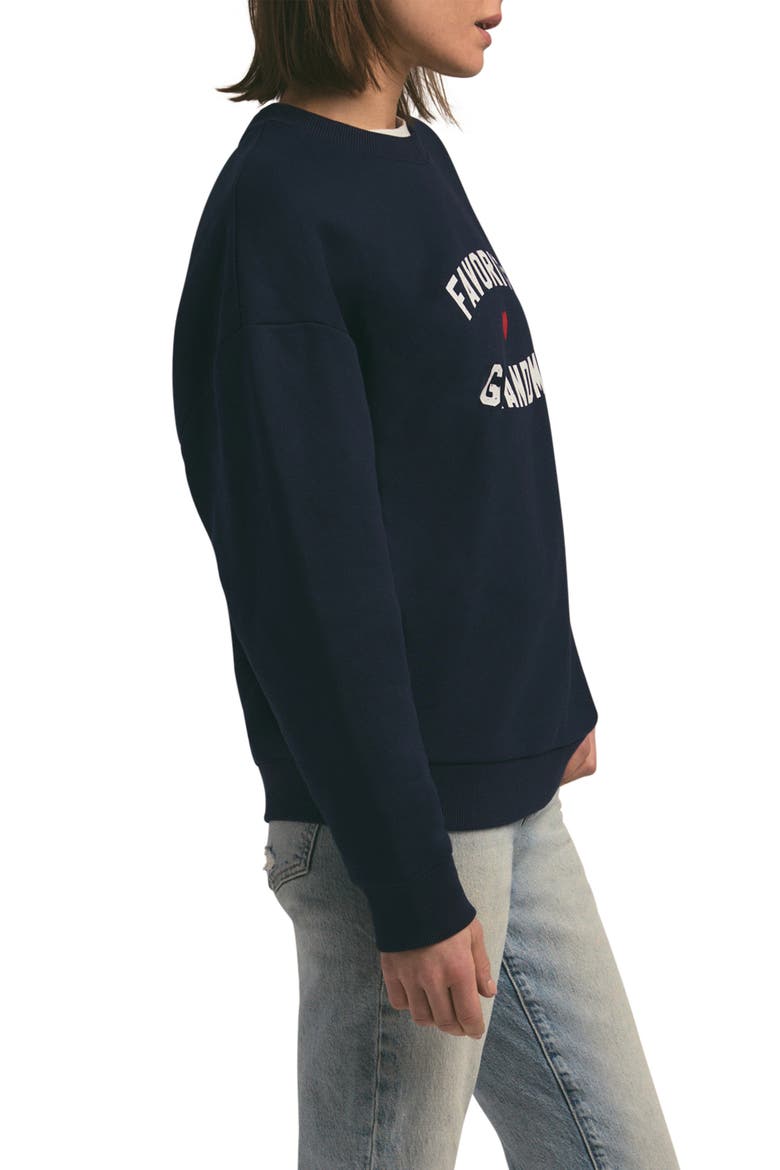 Favorite Grandma Sweatshirt, Alternate, color, NAVY
