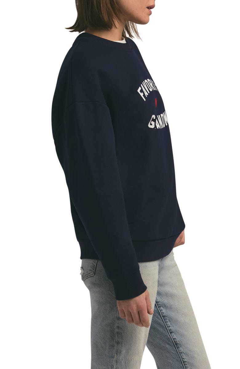 Favorite Daughter Favorite Grandma Sweatshirt, Alternate, color, Navy