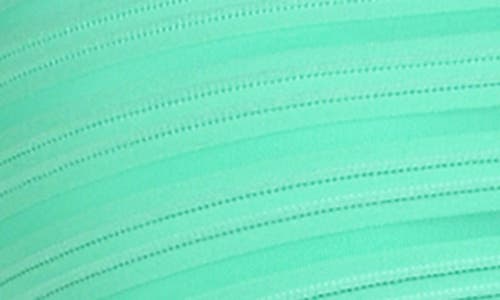 La Blanca Fluid Lines Longline Bikini Top In Green