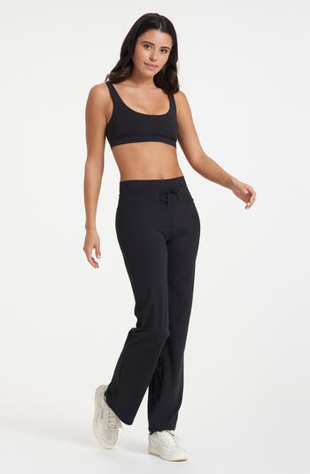 Daily Knit Wide Leg Pants