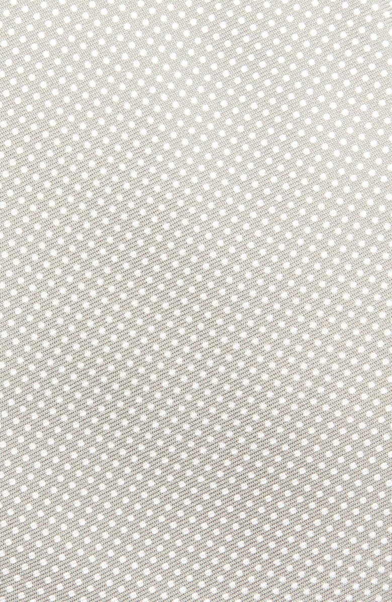 Ralph Lauren Purple Label Jermyn St. Pin Dot Silk Tie, Alternate, color,