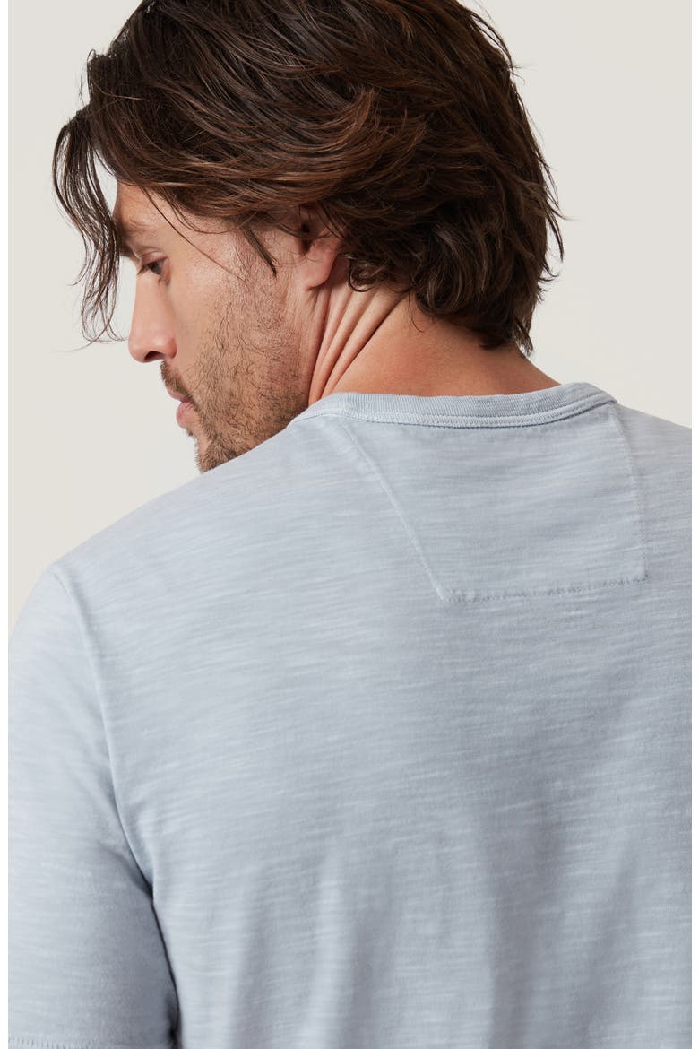 Slub Cotton T-Shirt, Alternate, color, BLUE FOG