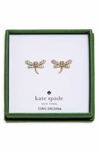 Pavé Dragonfly Stud Earrings