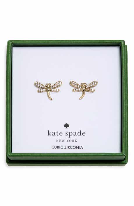 Pavé Dragonfly Stud Earrings