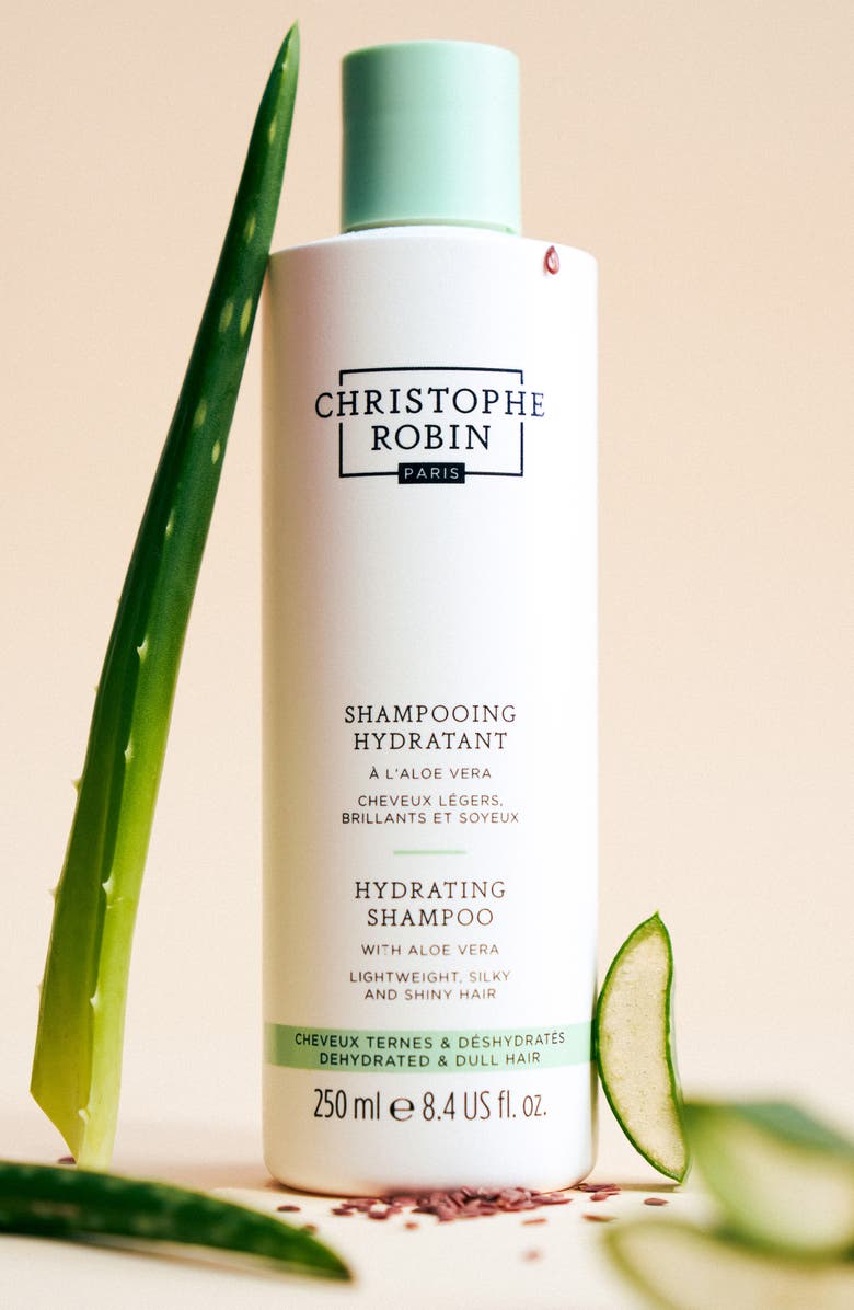 Christophe Robin Hydrating Shampoo with Aloe Vera, Alternate, color, 
