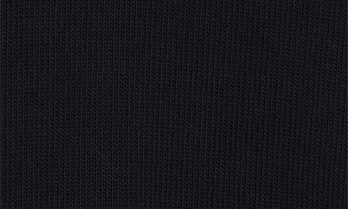 Shop Moncler Cotton Crewneck Sweater In Night Sky