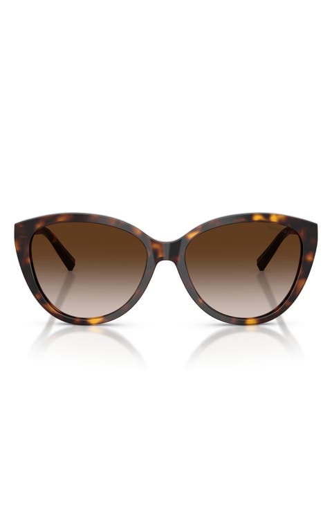 56mm Cat Eye Sunglasses