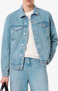 Lacoste Crocodile Logo Denim Jacket