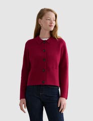 HOBBS LONDON Mia Merino Wool Blend Knitted Cardigan
